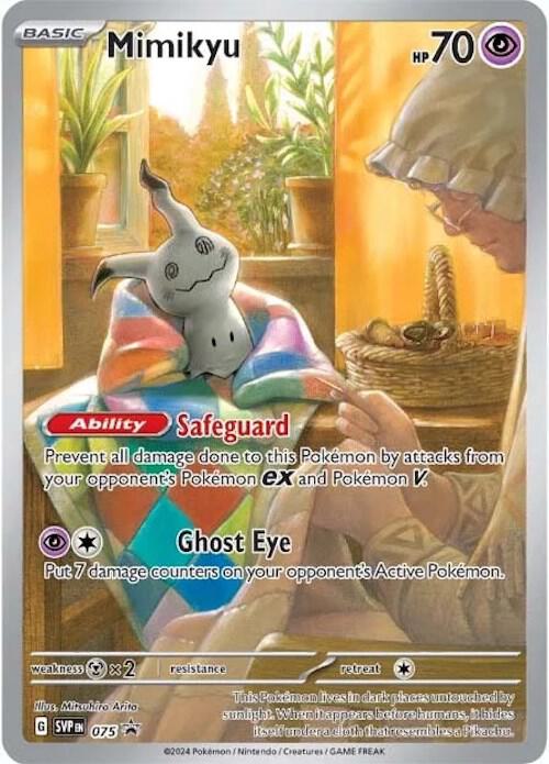 Pokemon TCG - Mimikyu - SVP EN 075 Promo
