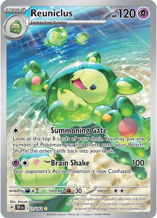Pokemon TCG - Reuniclus - TEF EN 171/162