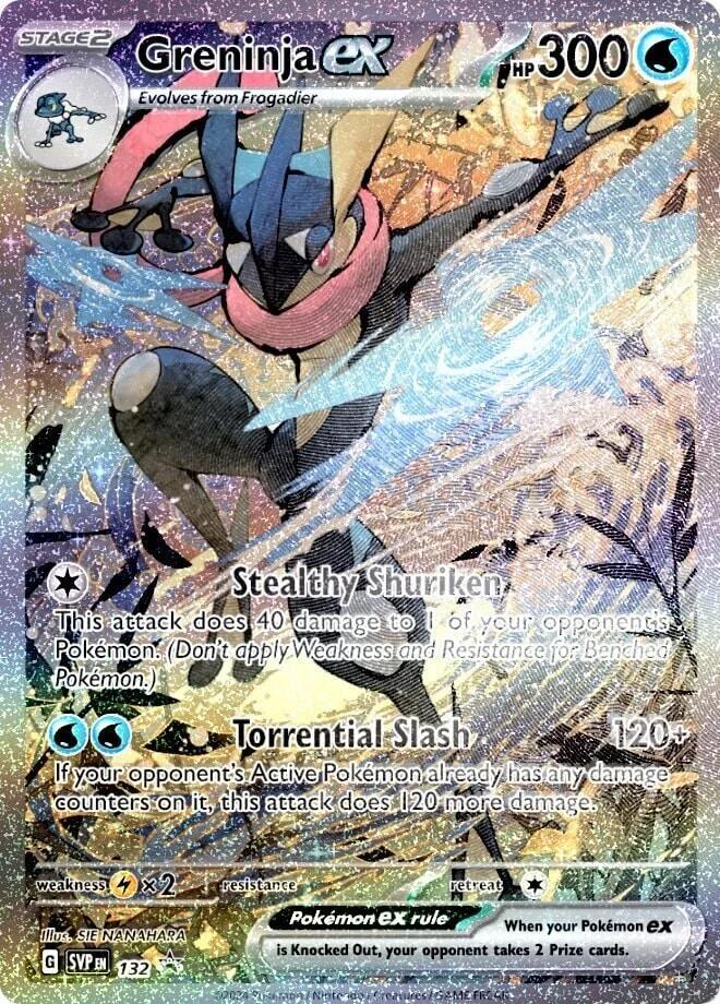 Pokemon TCG - Greninja ex - SVP EN 132 Promo