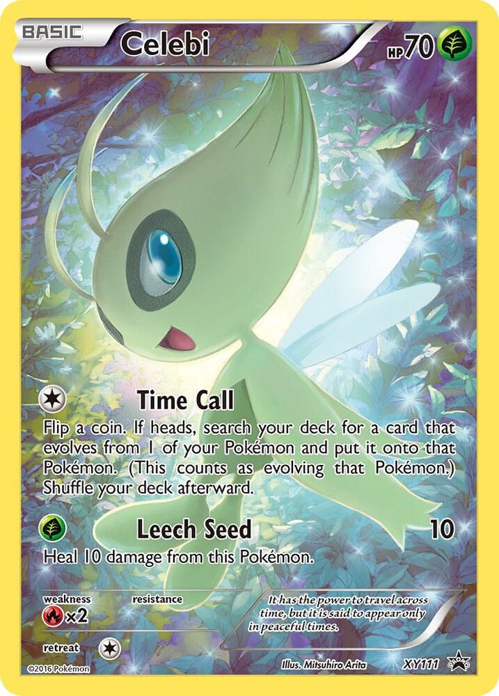 Pokemon TCG - Celebi - XY111 XY Promos