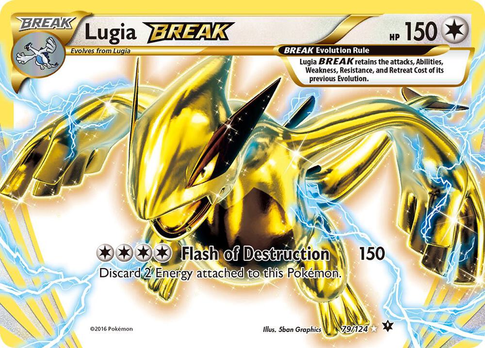 Pokemon TCG - Lugia BREAK XY Fates Collide 79/124