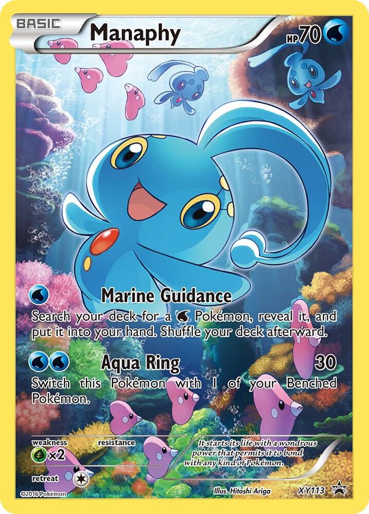 Pokemon TCG - Manaphy - XY Promos