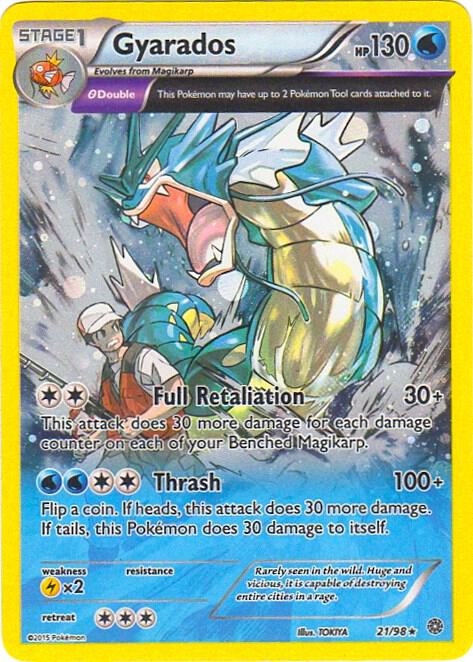 Pokemon TCG - Gyarados - 21/98 (Cosmos Holo) 21/98