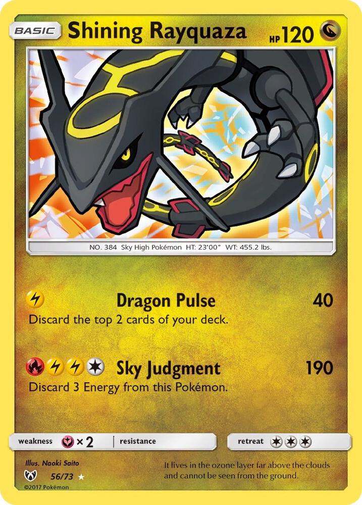 Pokemon TCG - Shining Rayquaza - SHL 56/73