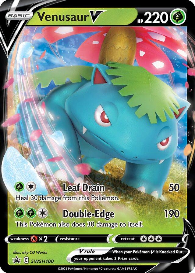 Pokemon TCG - Venusaur V - Promo E SWSH100