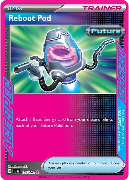Pokemon TCG - Reboot Rod - TEF EN 158/162