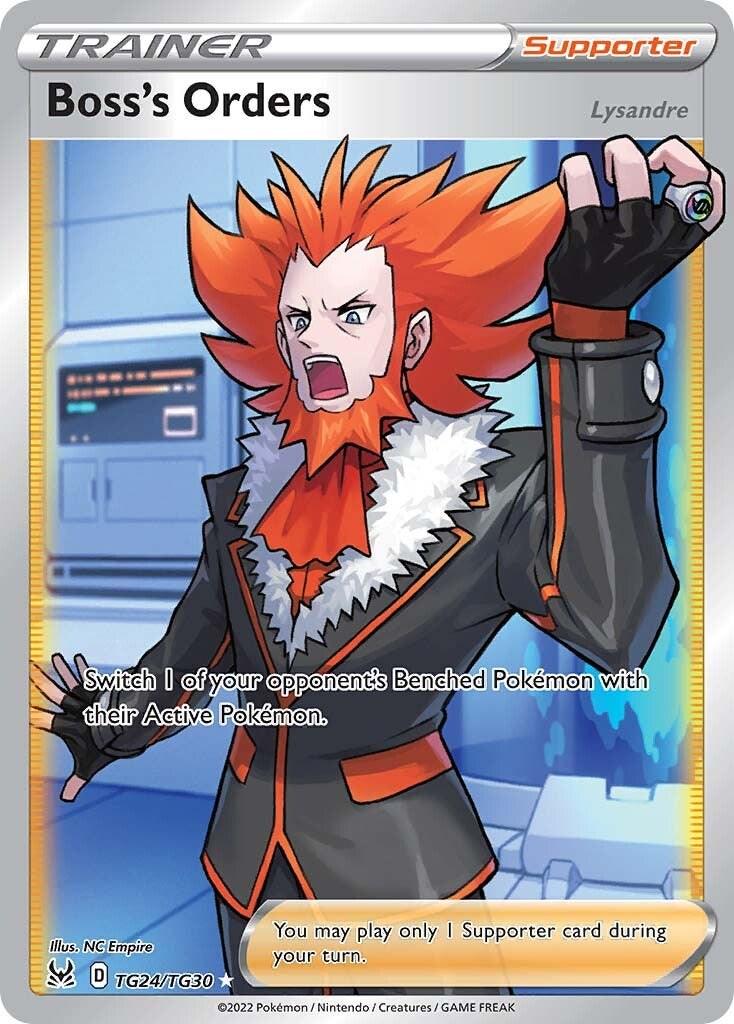 Pokemon TCG - Boss's Orders - TG24/TG30