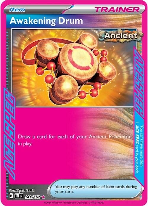 Pokemon TCG - Awakening Drum - TEF EN 141/162