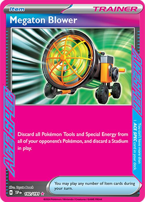 Pokemon TCG - Megaton Blower - SSP EN 182/191