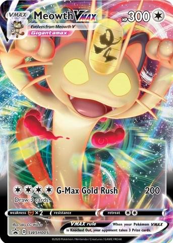 Pokemon TCG - Meowth VMAX - PROMO D SWSH005