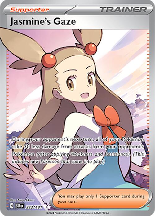 Pokemon TCG - Jasmine's Gaze - SSP EN 233/191