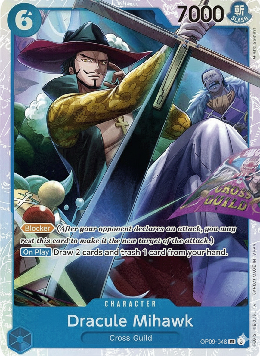 One Piece TCG - Dracule Mihawk - OP09-048 SR