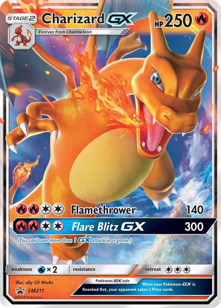 Pokemon TCG - Charizard GX - Promo SM211