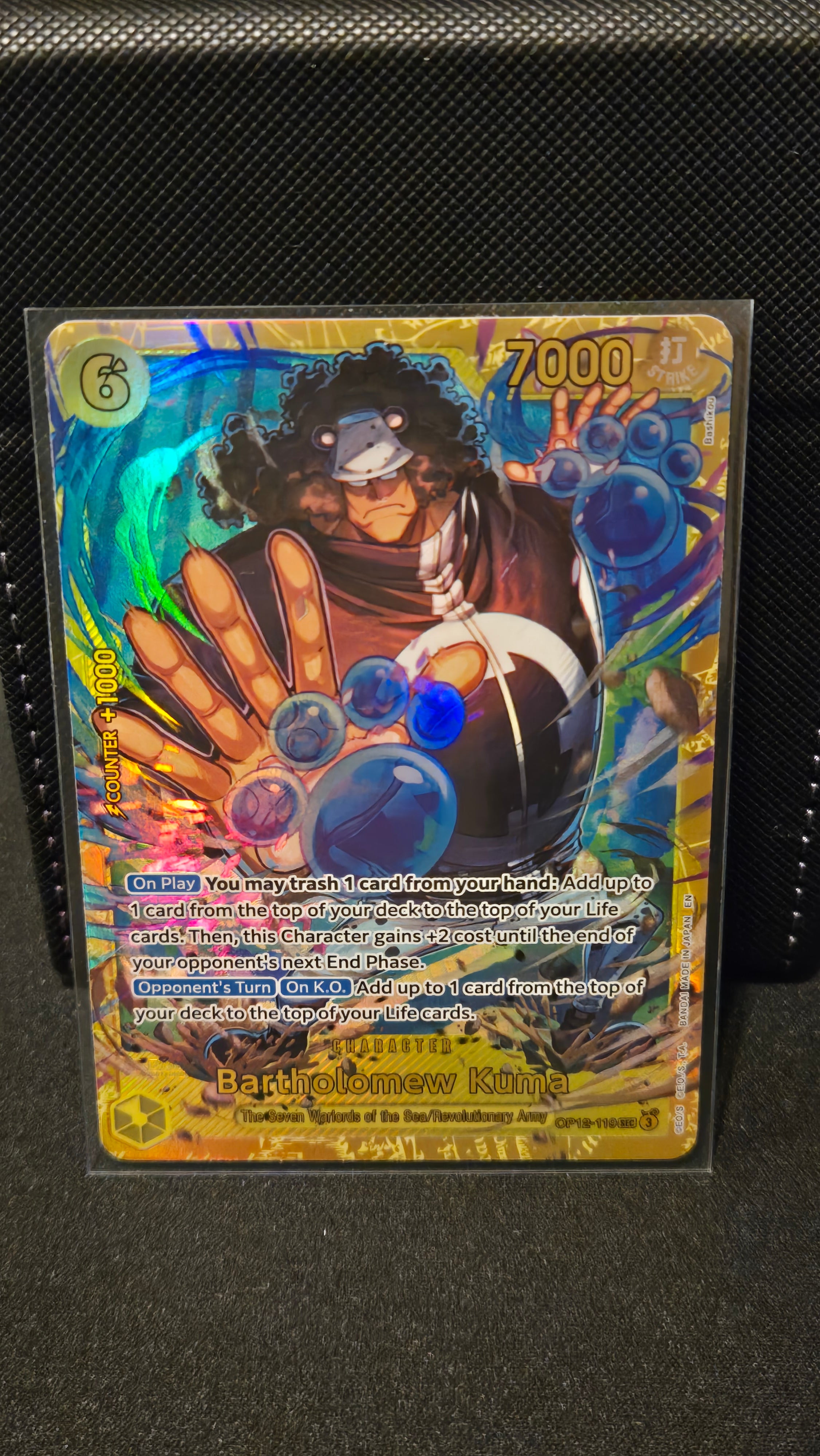 One Piece TCG - Bartholomew Kuma - OP12 - OP12-119