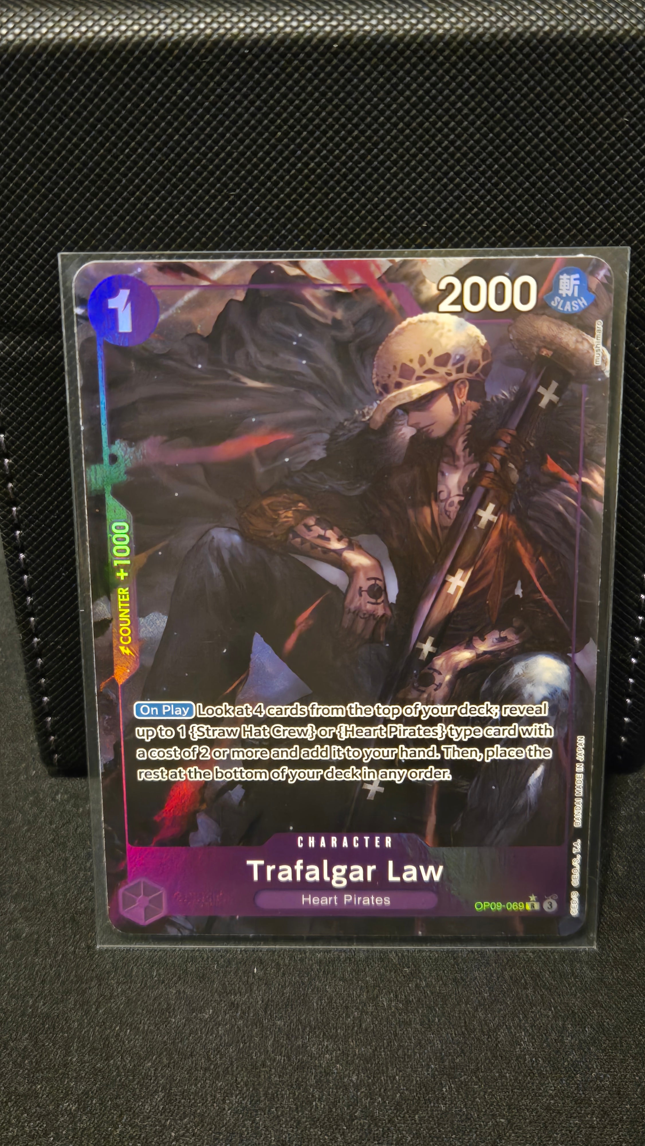 One Piece TCG - Trafalgar Law (069) (Parallel) - OP09 - OP09-069