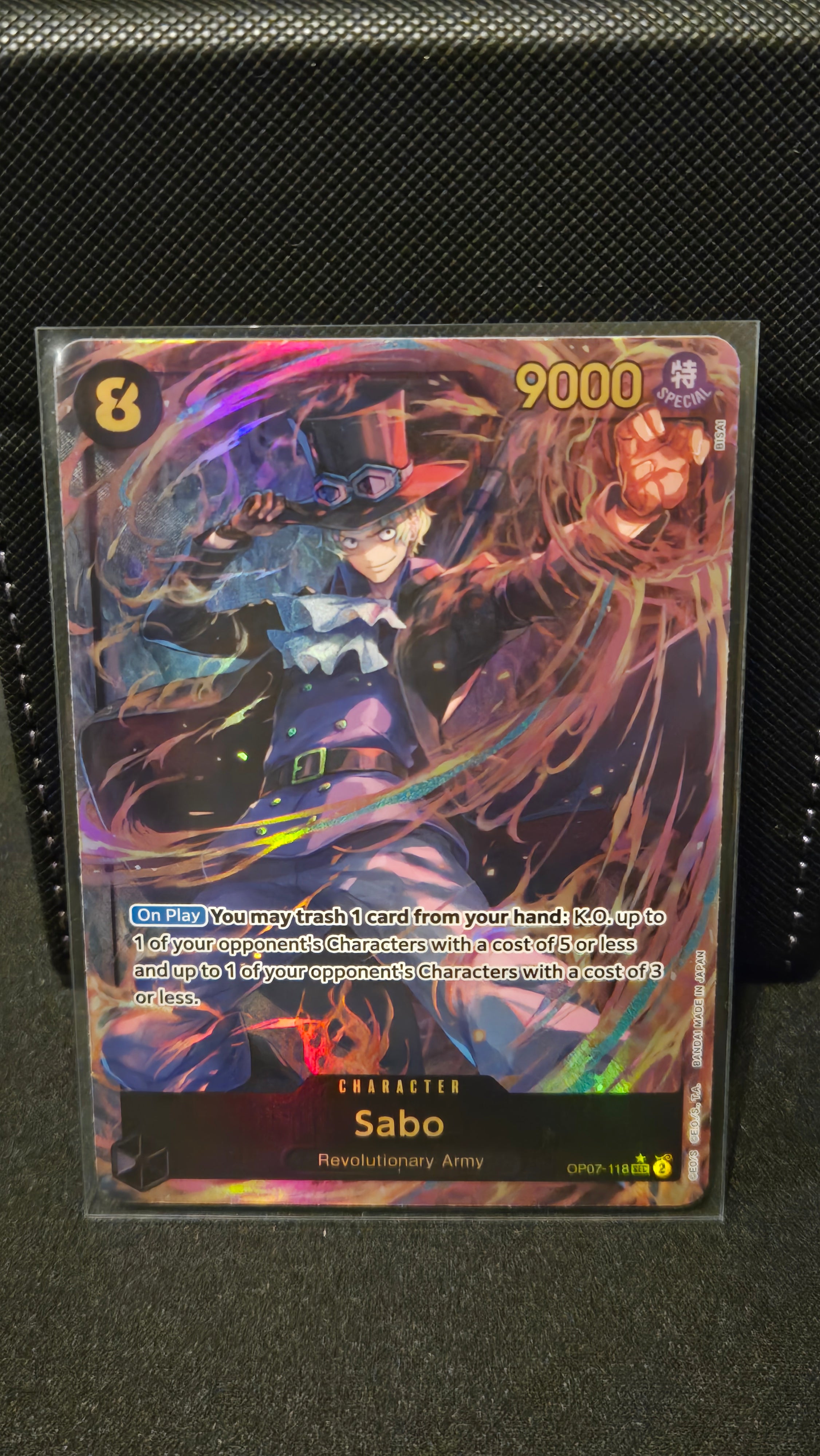 One Piece TCG - Sabo (Parallel) - OP07 - OP07-118