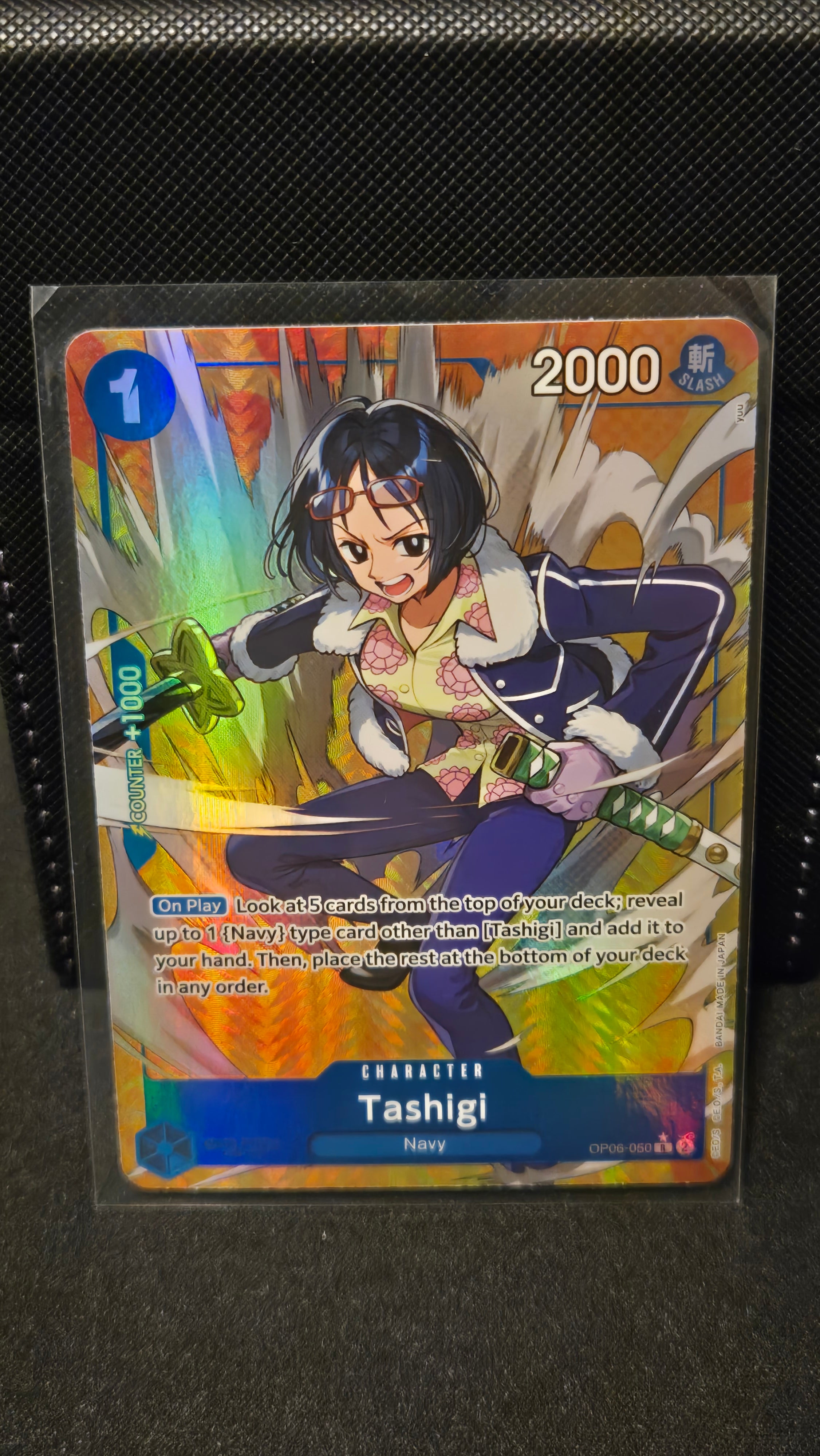 One Piece TCG - Tashigi (Alternate Art) - OP06 - OP06-050