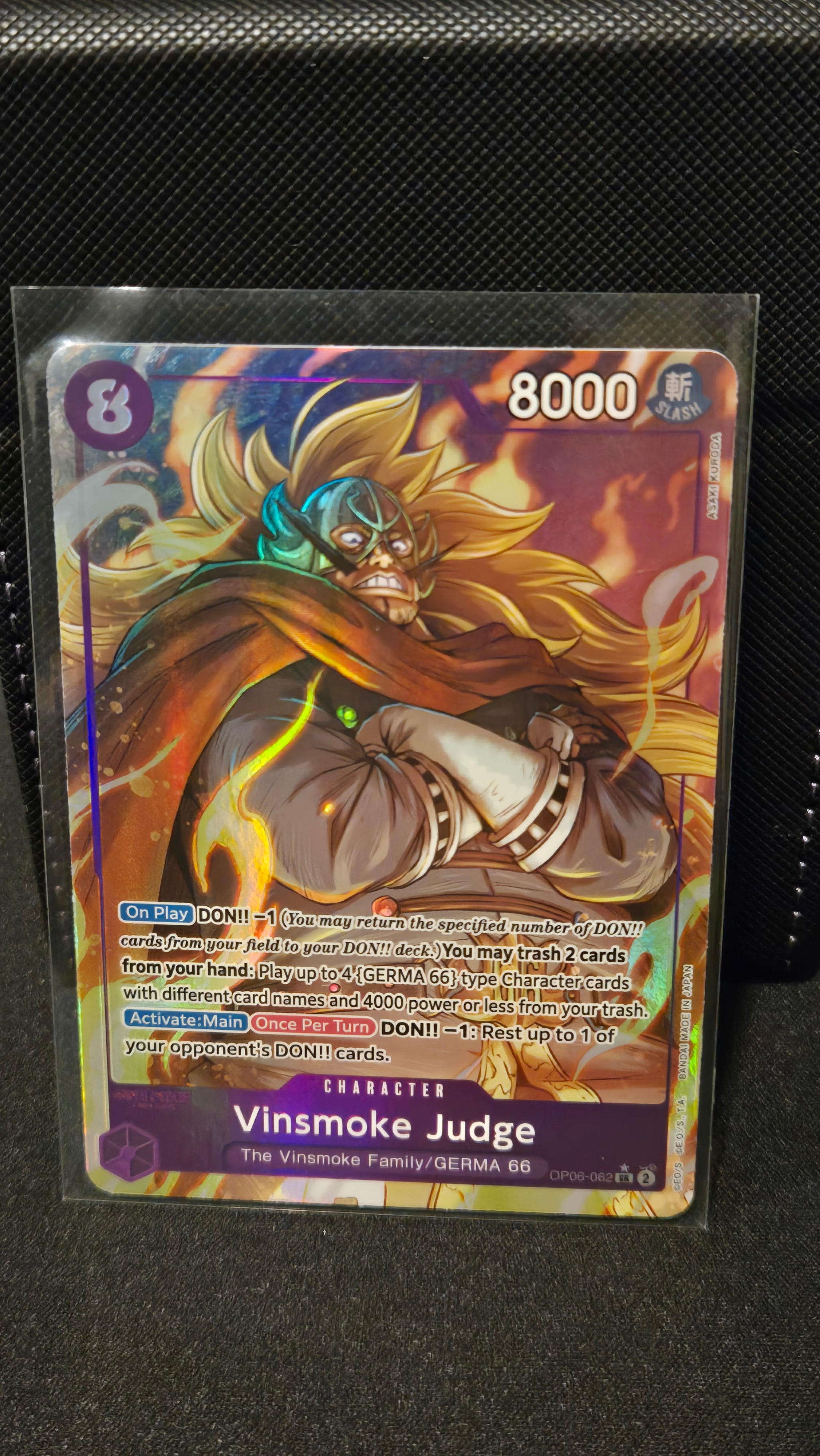 One Piece TCG - Vinsmoke Judge (Alternate Art) - OP06 - OP06-062