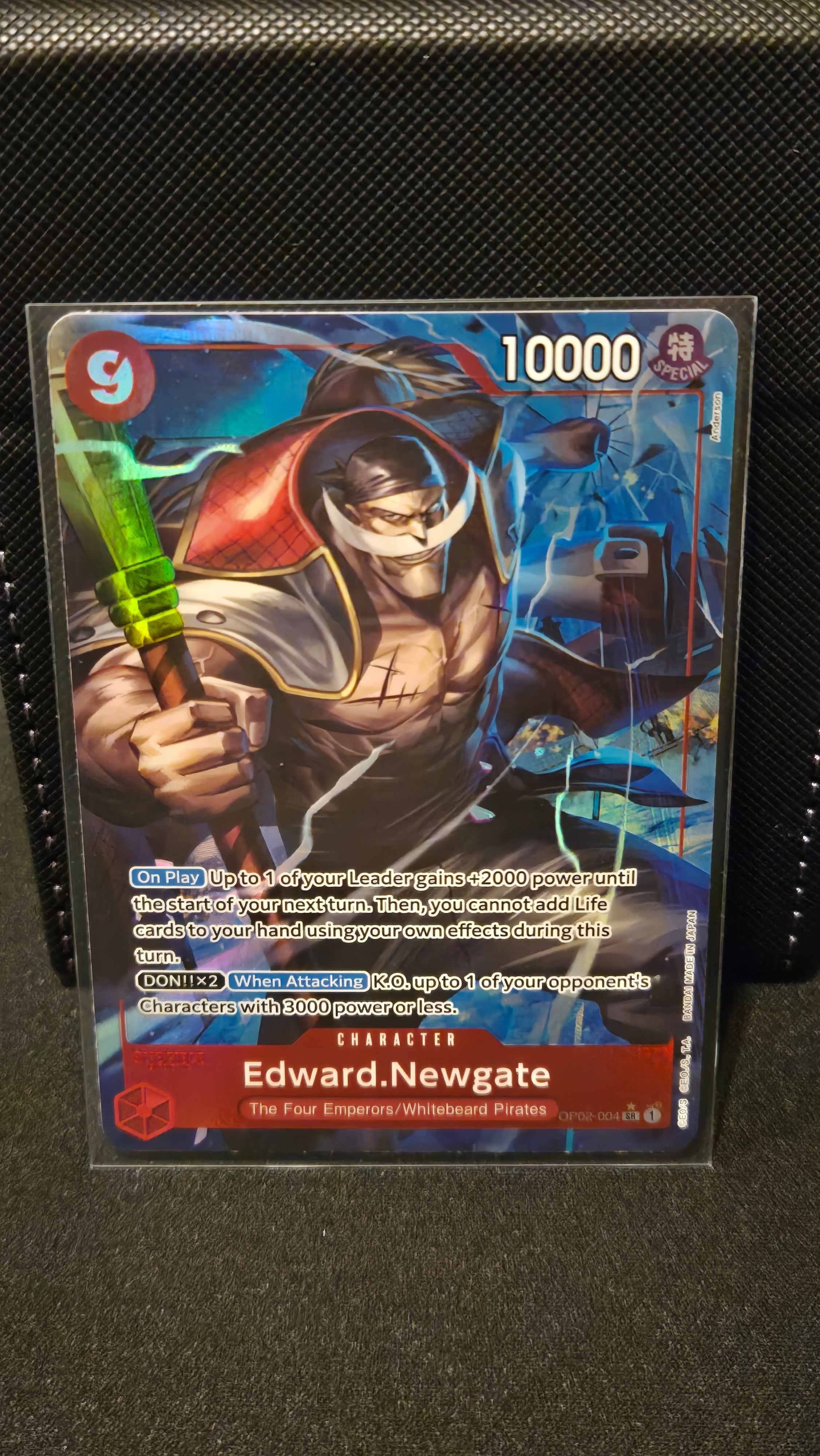 One Piece TCG - Edward.Newgate (OP02-004) (Alternate Art) [PRB-01] - OP02 - OP02-004