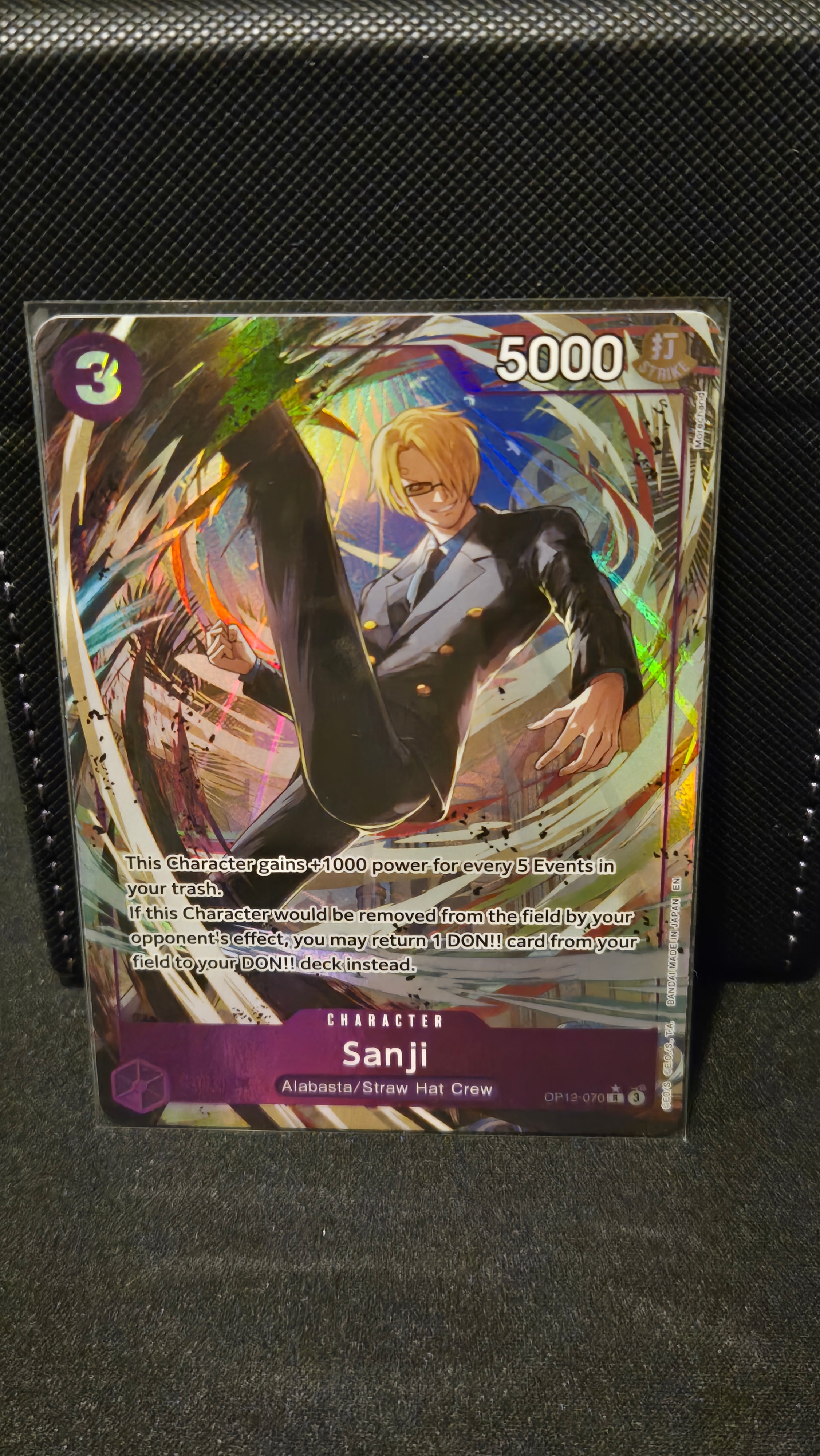 One Piece TCG - Sanji  (Alternate Art) OP12-070 R*