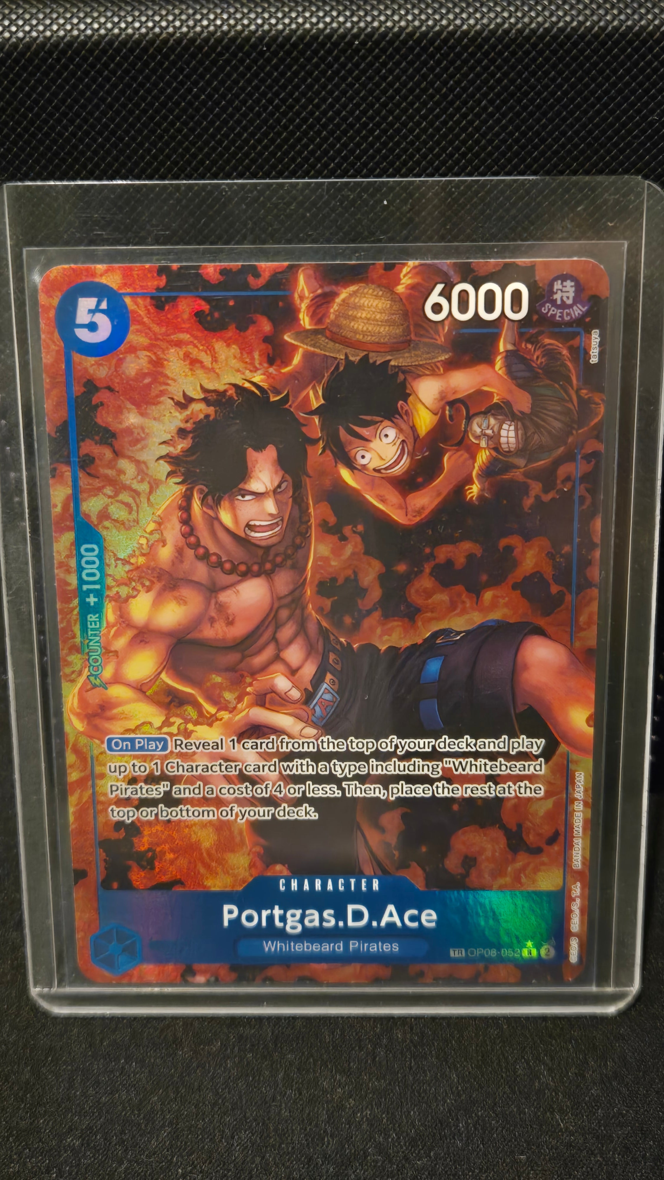 One Piece TCG - Portgas.D.Ace (TR) - OP10 - OP08-052