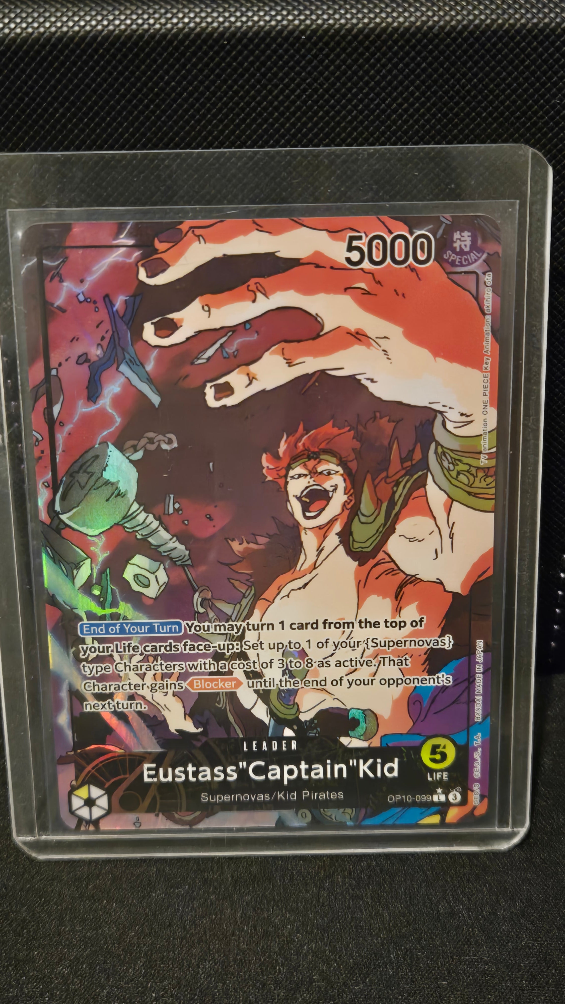 One Piece TCG - Eustass Captain Kid (099) (Parallel) - OP10 - OP10-099