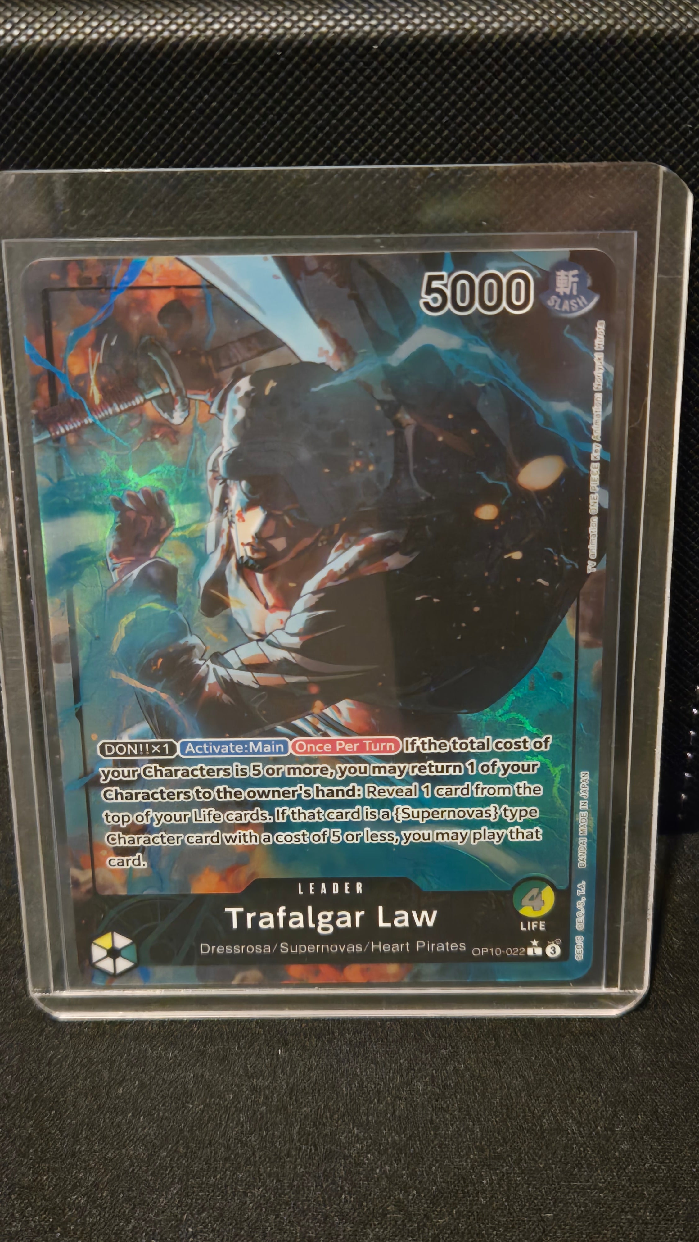 One Piece TCG - Trafalgar Law (022) (Parallel) - OP10 - OP10-022