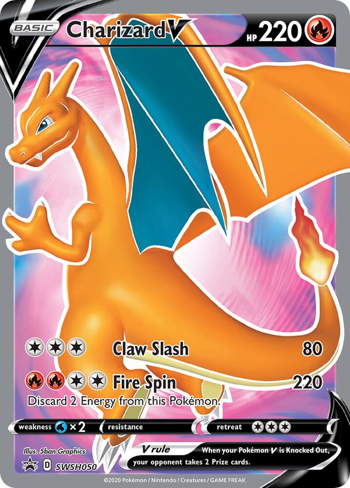 Pokemon TCG - Charizard V - Promo SWSH050