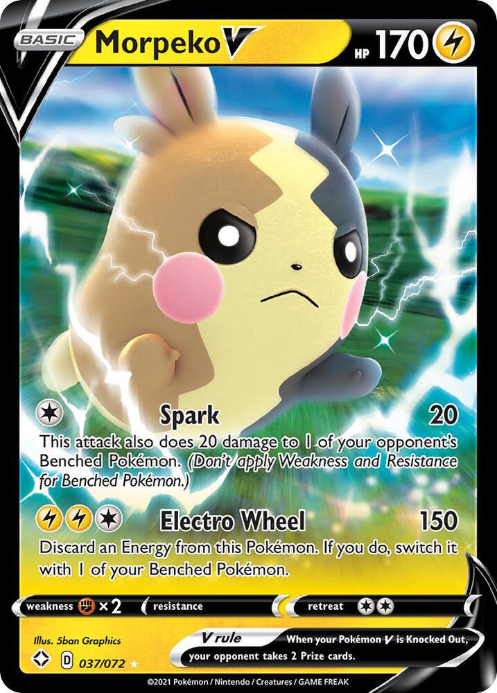 Pokemon TCG - Morpeko V - 037/072