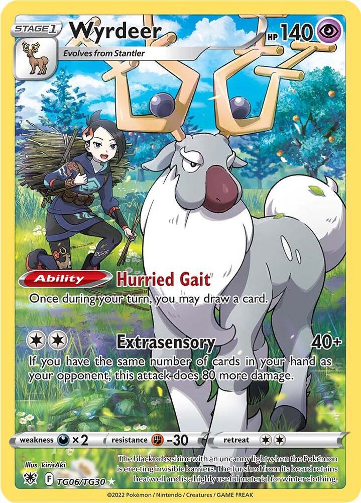 Pokemon TCG - Wyrdeer TG06/TG30
