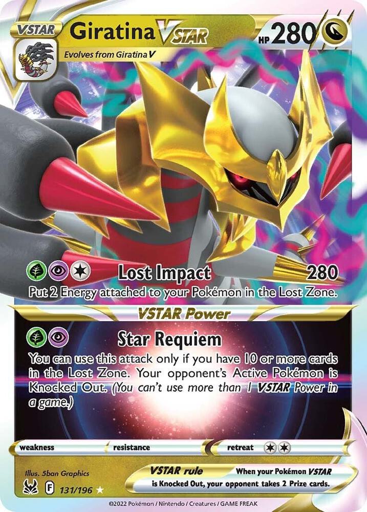 Pokemon TCG - Giratina VSTAR - Lost Origin 131/196 - ENG