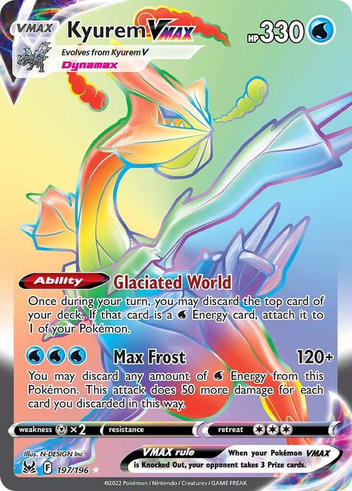 Pokemon TCG - Kyurem VMAX - 197/196