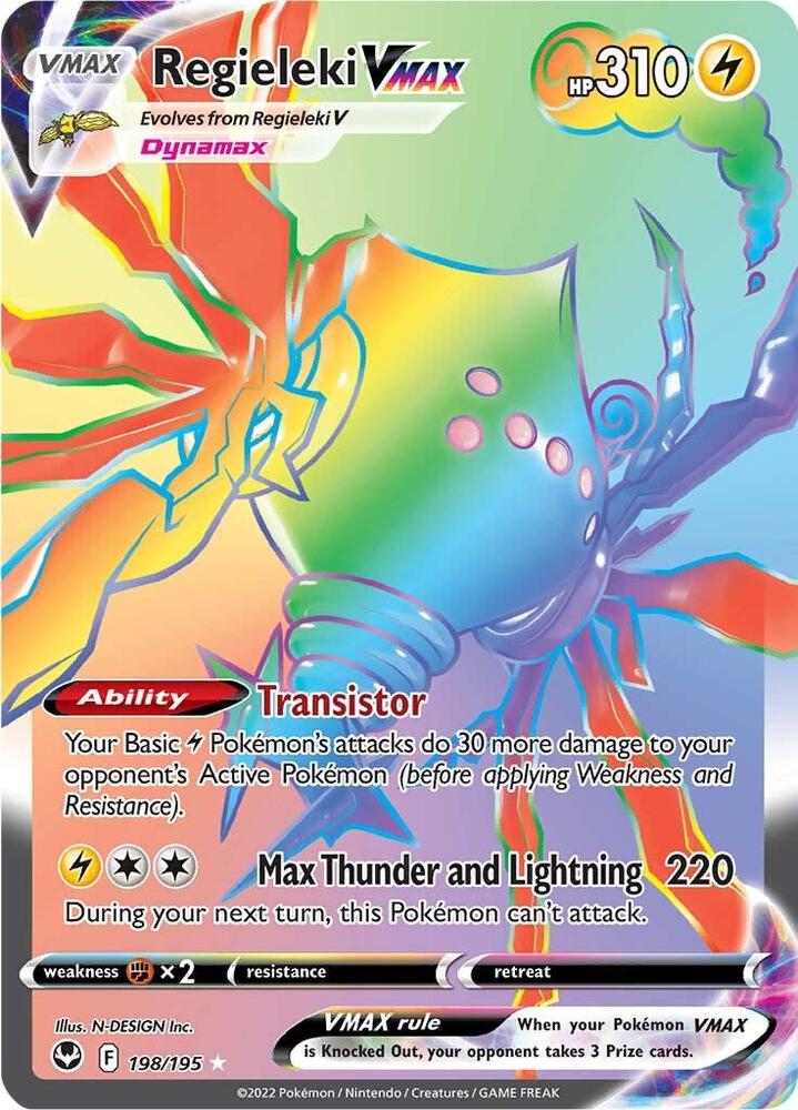 Pokemon TCG - Regieleki VMAX - 198/195