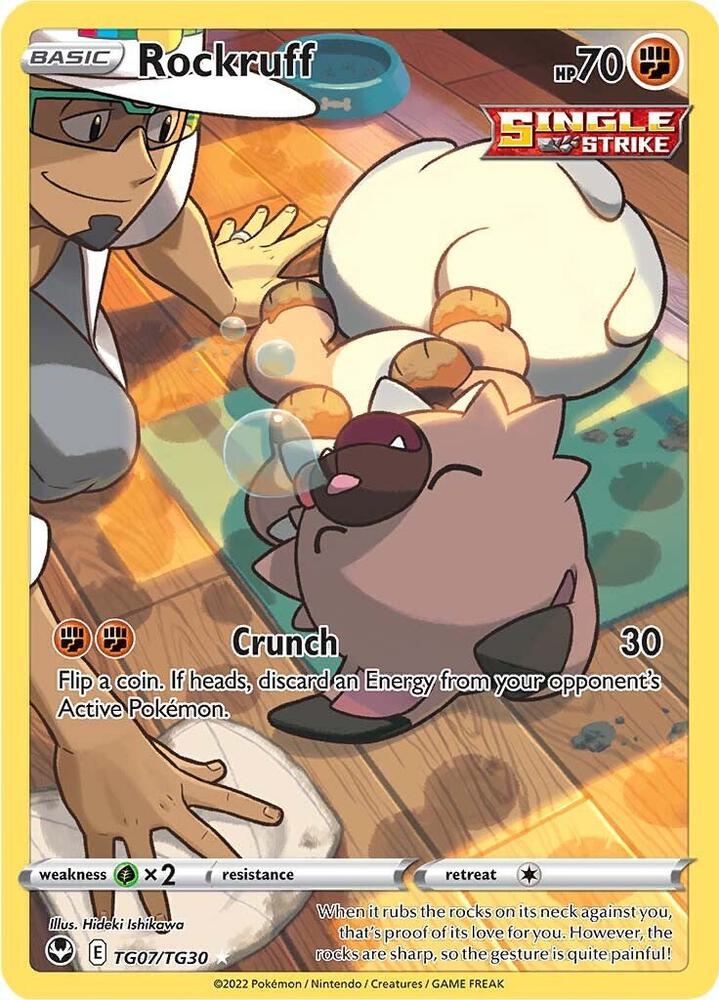 Pokemon TCG - Rockruff TG07/TG30
