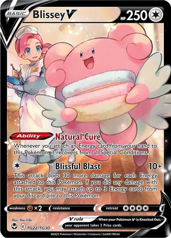 Pokemon TCG - Blissey V - TG22/TG30