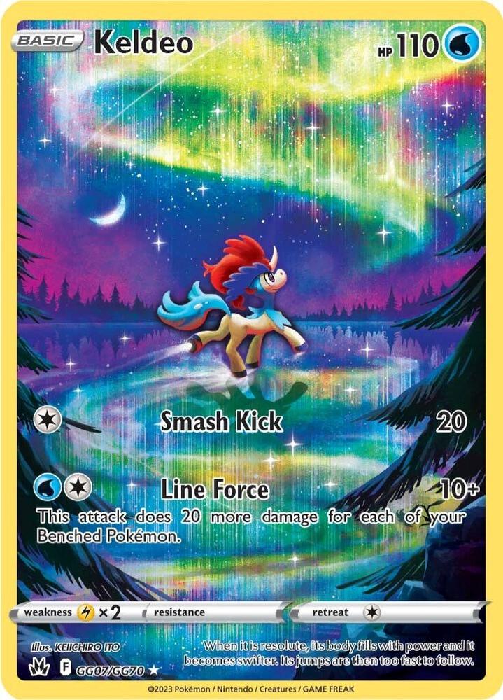 Pokemon TCG - Keldeo - GG07/GG70