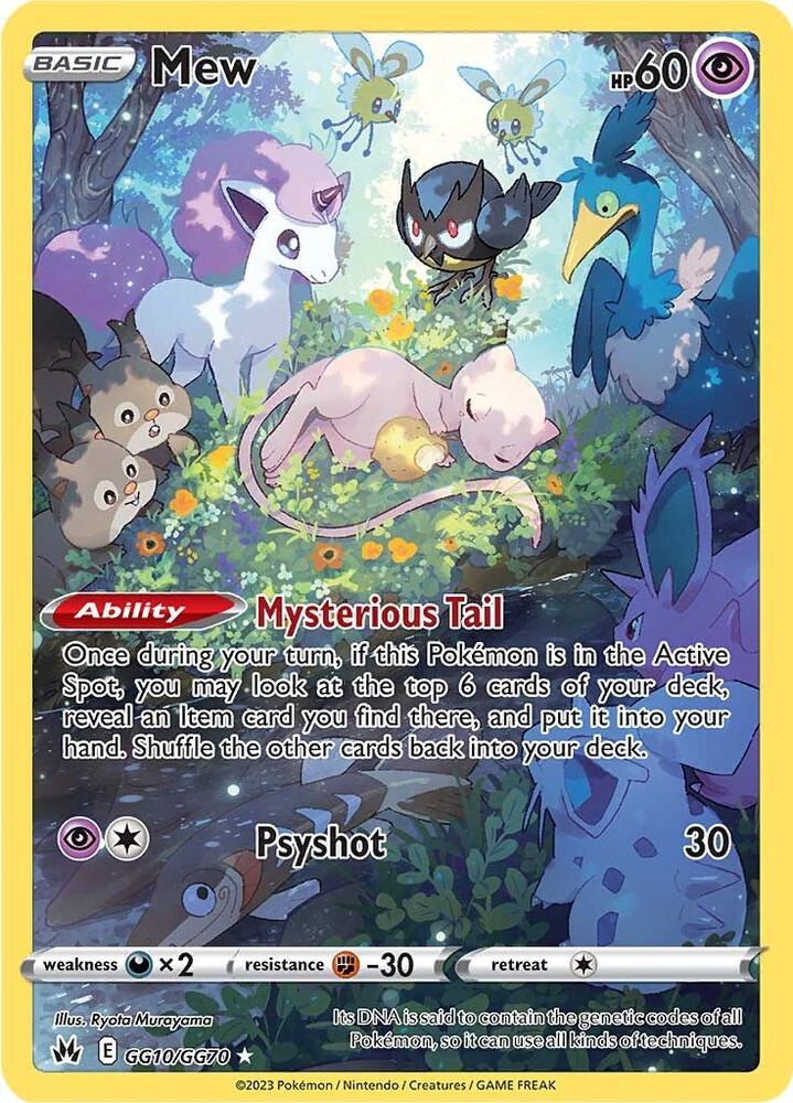 Pokemon TCG - Mew GG10/GG70