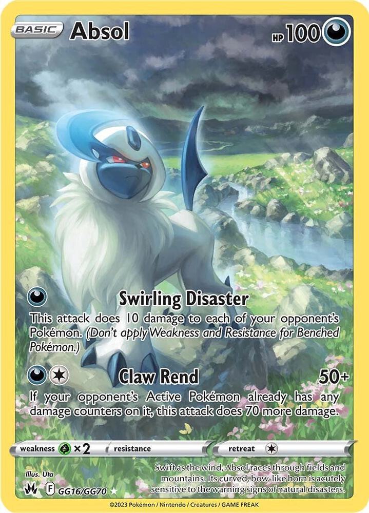 Pokemon TCG - Absol Crown Zenith GG16/GG70