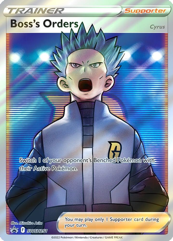 Pokemon TCG - Boss's Orders - SWSH251 Promo