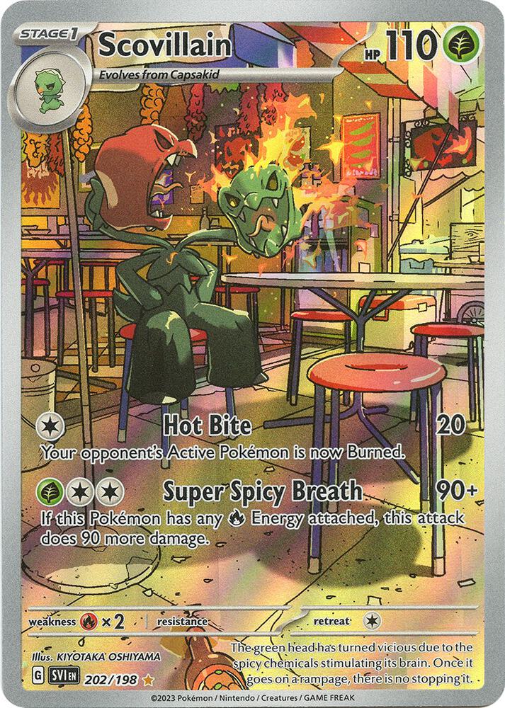 Pokemon TCG - Scovillain SVI EN 202/198