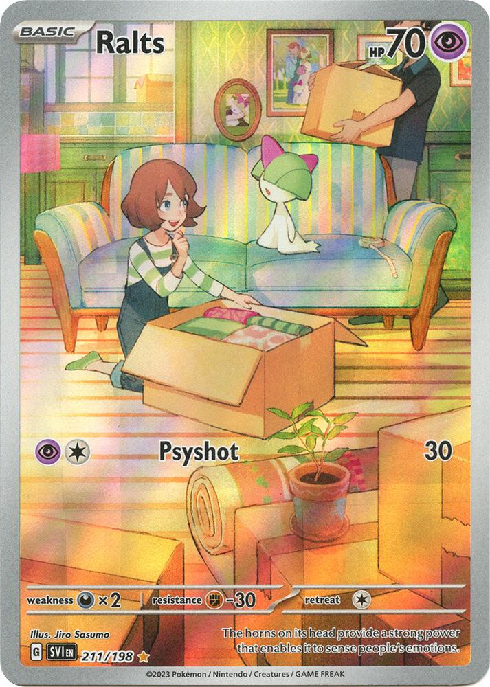 Pokemon TCG - Ralts - SV1 EN 211/198