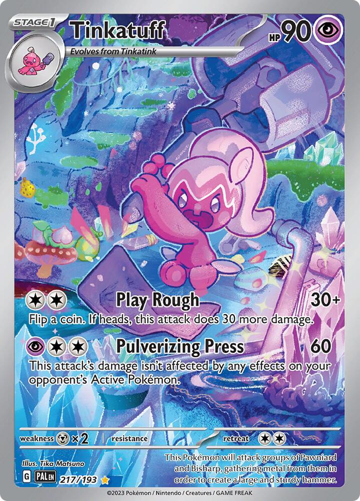 Pokemon TCG - Tinkatuff - PAL EN 217/193