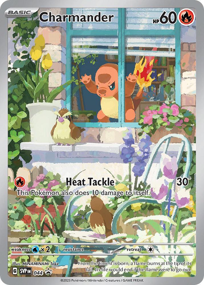 Pokemon TCG - Charmander - SVP EN 044 Promo