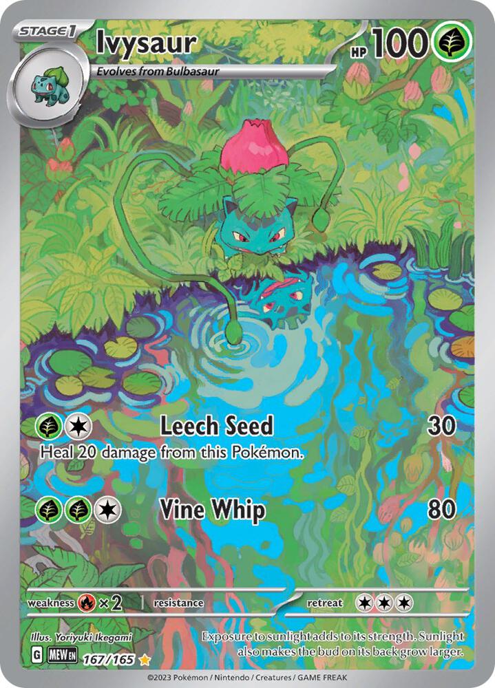 Pokemon TCG - Ivysaur - MEW 167/165