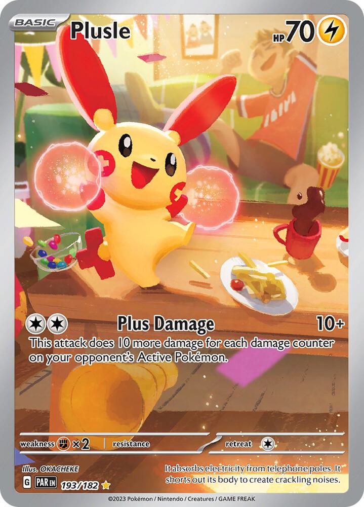 Pokemon TCG - Plusle PAR EN 193/182