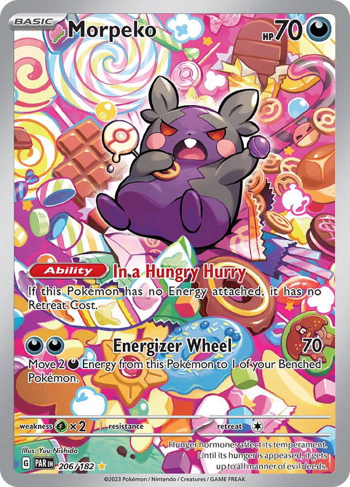 Pokemon TCG - Morpeko - PAR EN 206/182