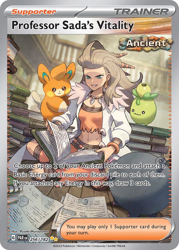 Pokemon TCG - Professor Sada's Vitality - PAR EN 256/182