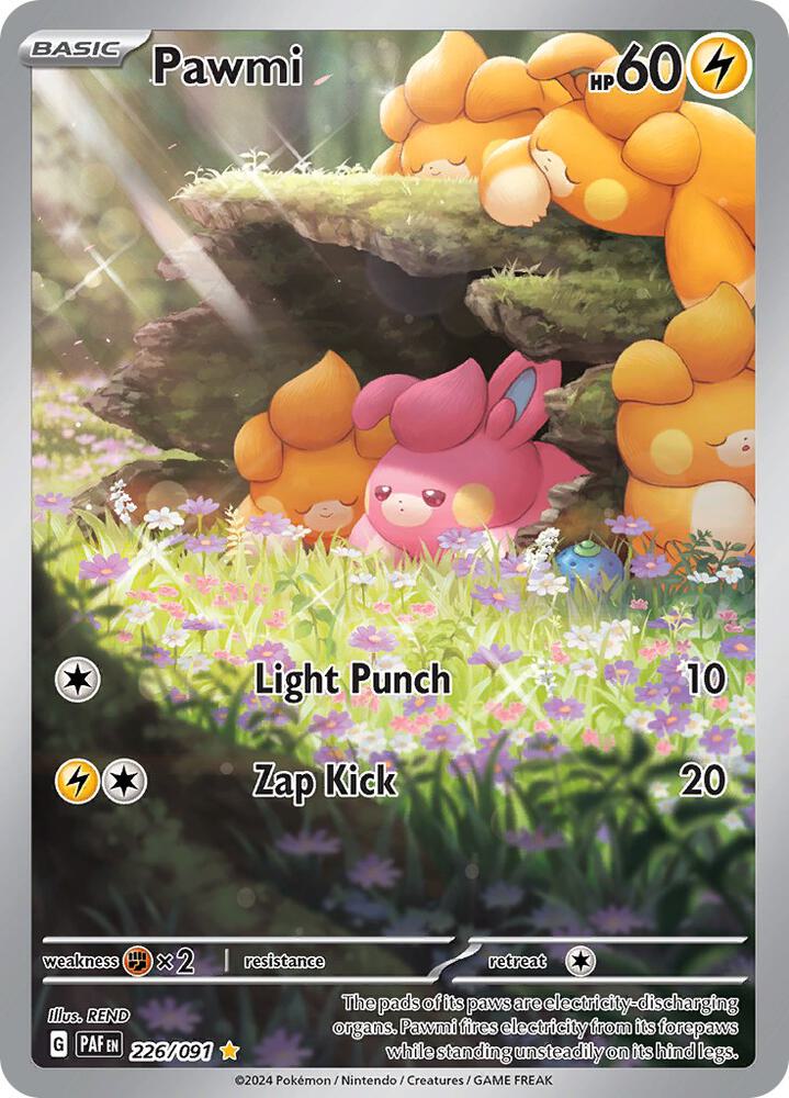 Pokemon TCG - Pawmi PAF EN 226/091