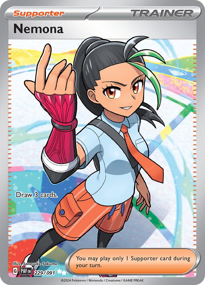 Pokemon TCG - Nemona - PAF EN 229/091