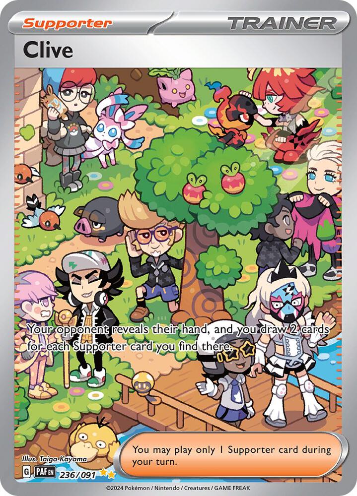 Pokemon TCG - Clive PAF EN 236/091